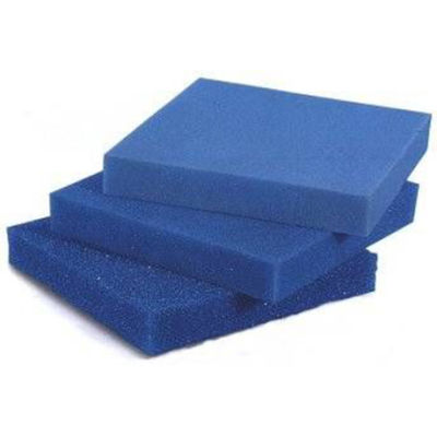 Akvaryum Filtre Süngeri Kalın Gözenekli Mavi 10 PPI 50x25x5 cm. - 1