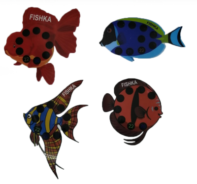 Fishka Balık Yapışkanlı Derece  - 1