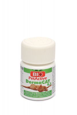BioPetActive DermaCat Sarımsak Tablet 75 li 22,5gr - 1