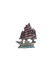 G124 Minik Yelkenli Gemi 8x10 - 2