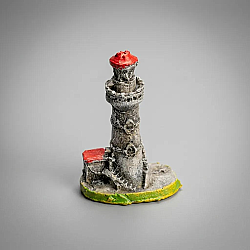 D500 Küçük Deniz Feneri 7x9cm