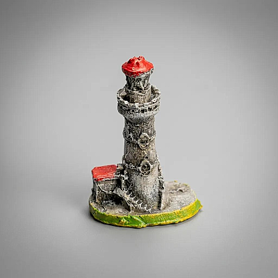 D500 Küçük Deniz Feneri 7x9cm  - 1