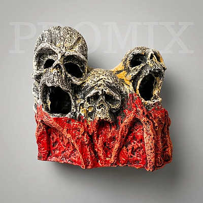 F305 Kuru Kafalar Akvaryum dekoru 17x15 cm - 1