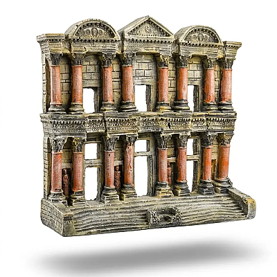 T701 Selçuk Tapınağı Akvaryum Dekoru ikili 26x24 - 1