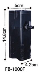 Dophin FB1000F İç Filtre 300l/h