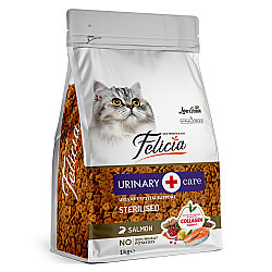 Felicia Somonlu Az Tahıllı Kısırlaştırılmış  Kedi Maması 1 kg HypoAlergenic