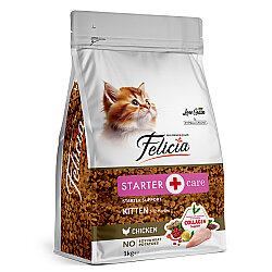 Felicia Tavuklu Az Tahıllı Yavru  Kedi Maması 1kg HypoAlergenic