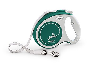 Flexi Comfort Plus M Beden Yeşil  5 mt  Şerit Tasma  - 1