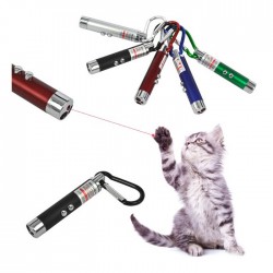 Üç Fonksiyonlu Lazer Kedi Oyuncağı