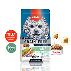 Wanpy Tahılsız Kuzulu Yavru Köpek Maması  1,5Kg